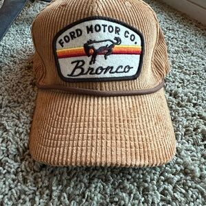 Bronco Tan Cap